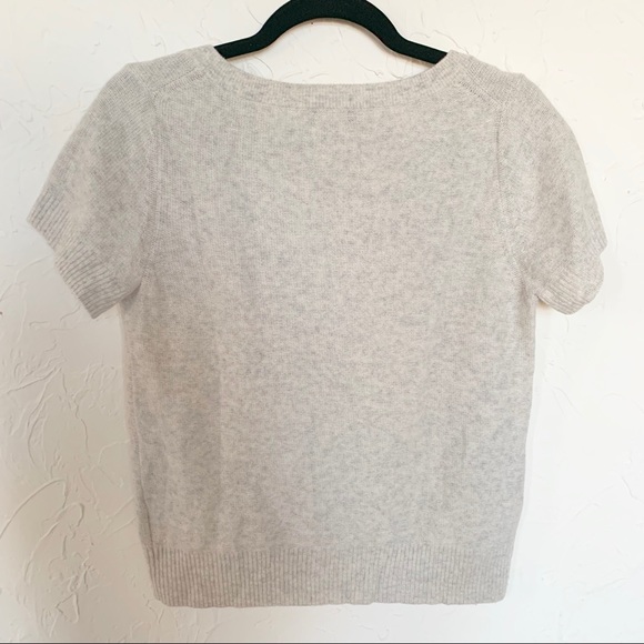 💲SOLD💲J Crew Wool Cashmere Valerie Bow Cardigan - Picture 4 of 4